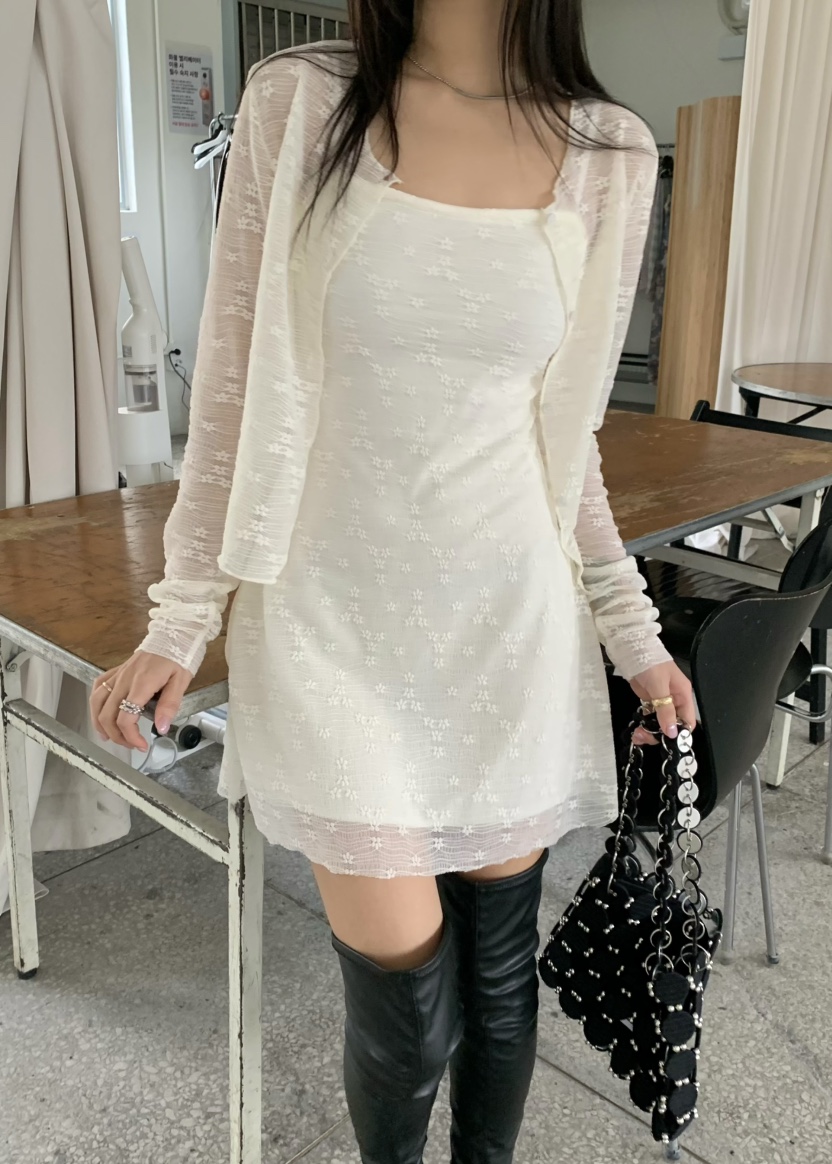 OUPPT韓國直郵女士新款人氣時尚熱賣推薦26春夏職業連衣裙OUPPT連衣裙圖色1