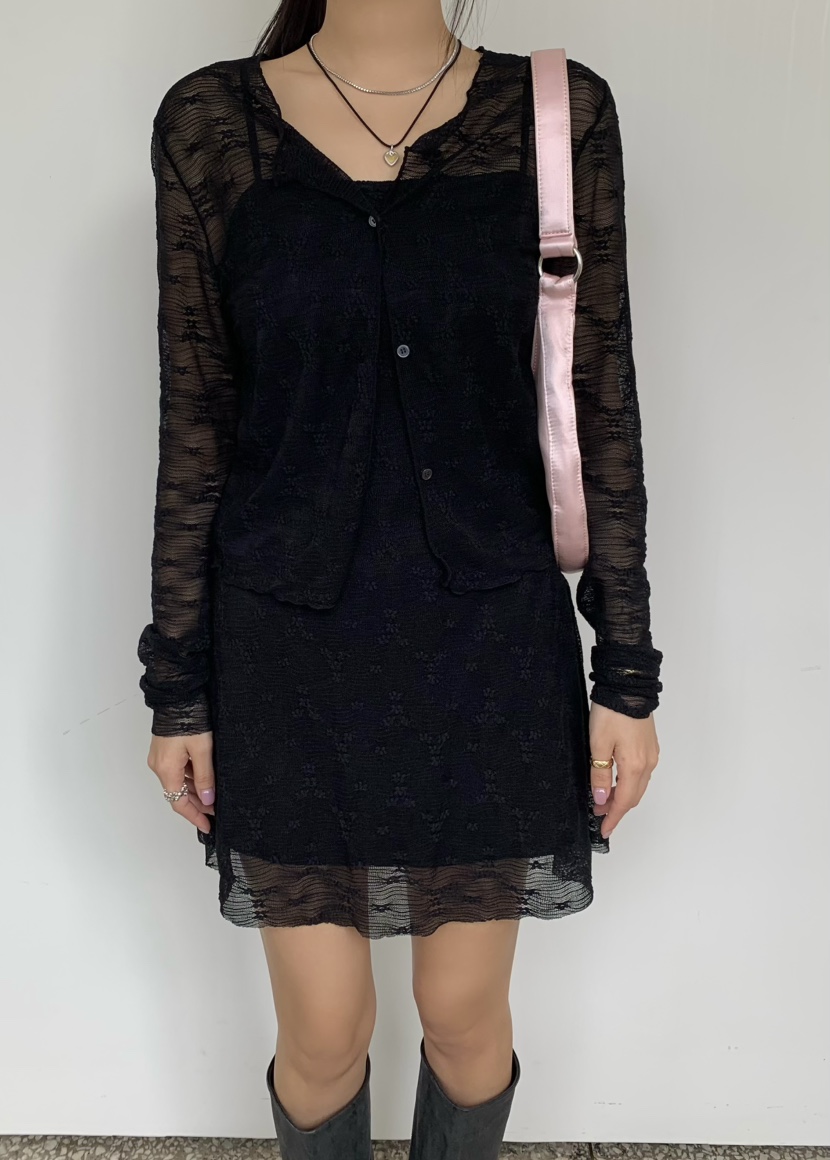 OUPPT韓國直郵女士新款人氣時尚熱賣推薦26春夏職業連衣裙OUPPT連衣裙圖色3