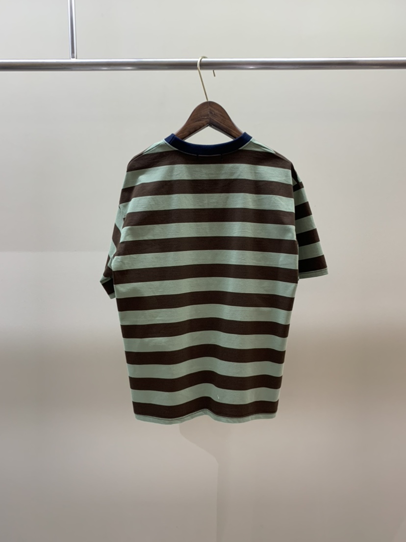 CAMEL-P韓國直郵實拍女士新款時尚T恤條紋Came_l 家T恤