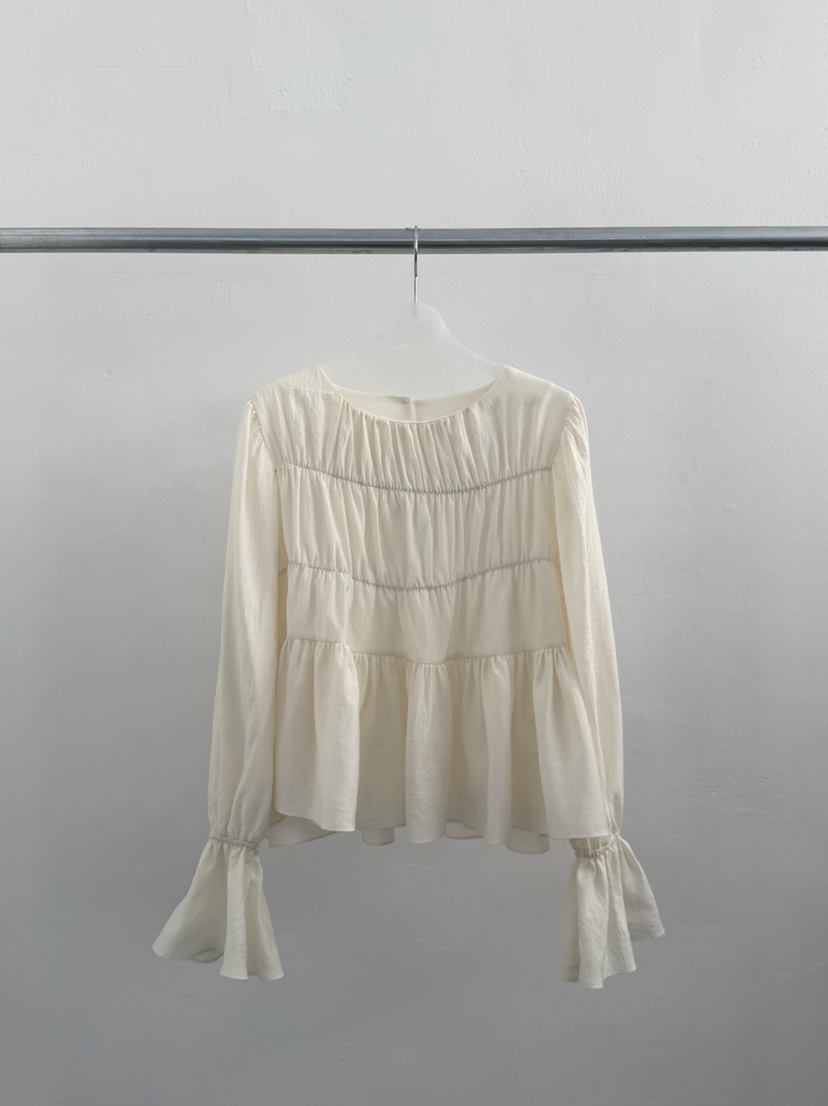 MOSMOS韓國直郵女裝新品26春夏人氣時尚休閑熱賣襯衫蕾絲衫MOSMOS襯衫/蕾絲衫圖色2