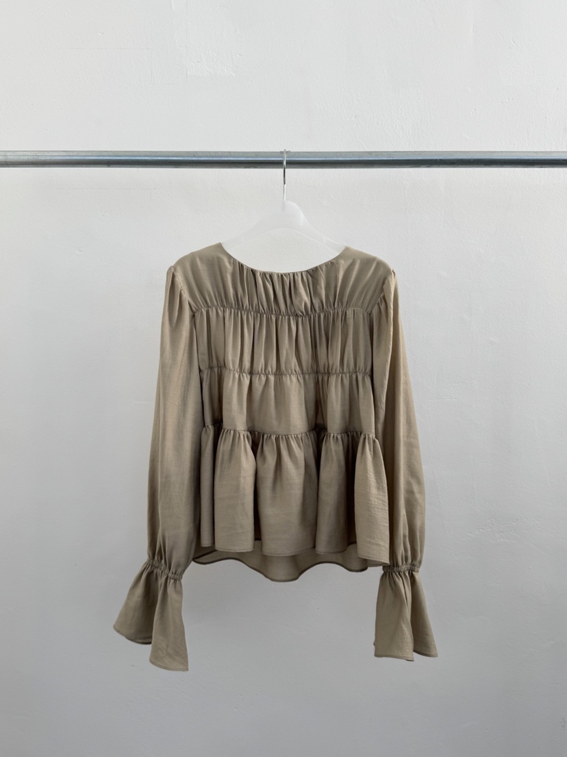 MOSMOS韓國直郵女裝新品26春夏人氣時尚休閑熱賣襯衫蕾絲衫MOSMOS襯衫/蕾絲衫圖色3