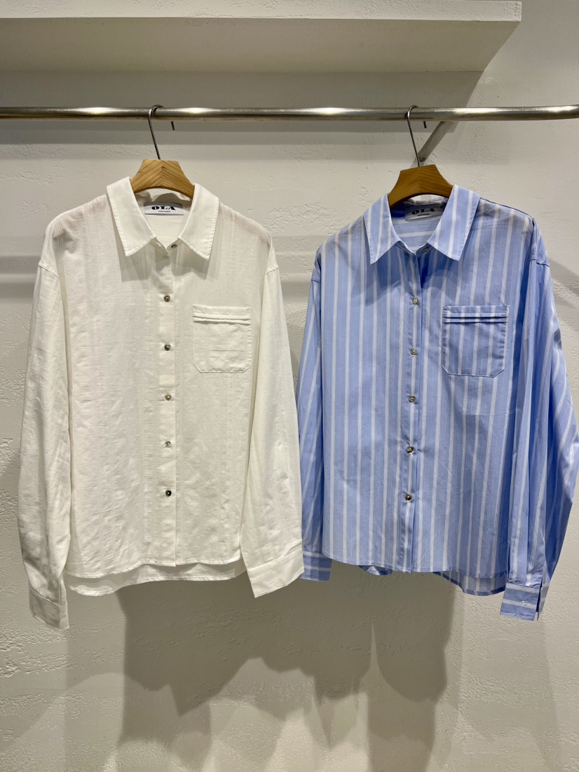 OLA韓國東大門代購女士新款人氣推薦時尚26春夏襯衫蕾絲衫mellor/OLA襯衫/蕾絲衫