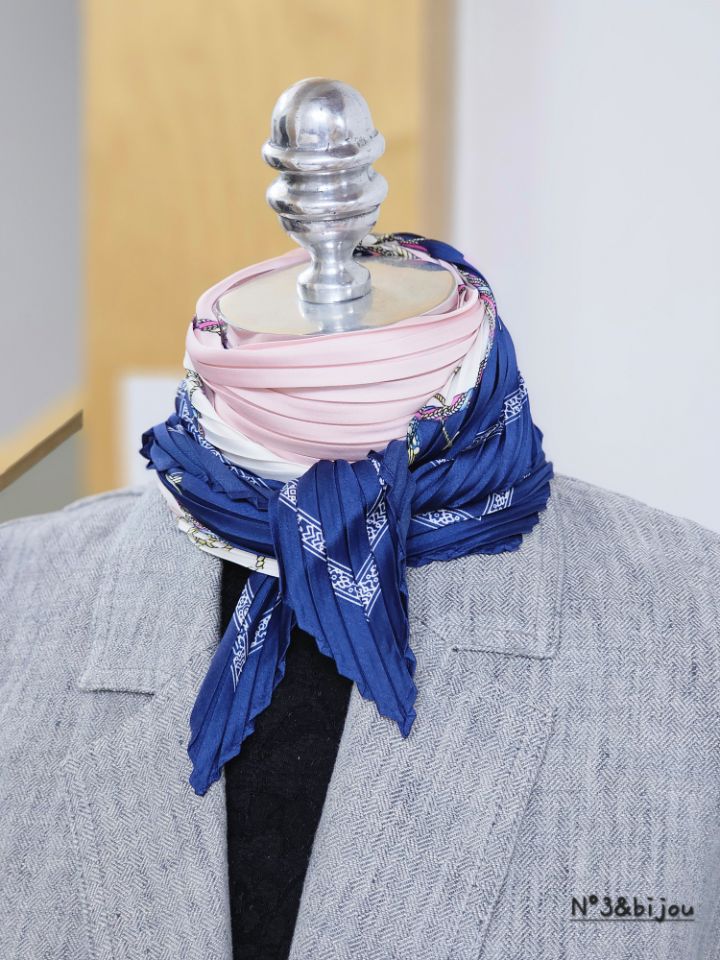 N3韓國直郵女裝新款休閑時尚熱賣人氣推薦圍巾披肩流蘇褶皺N3圍巾/披肩