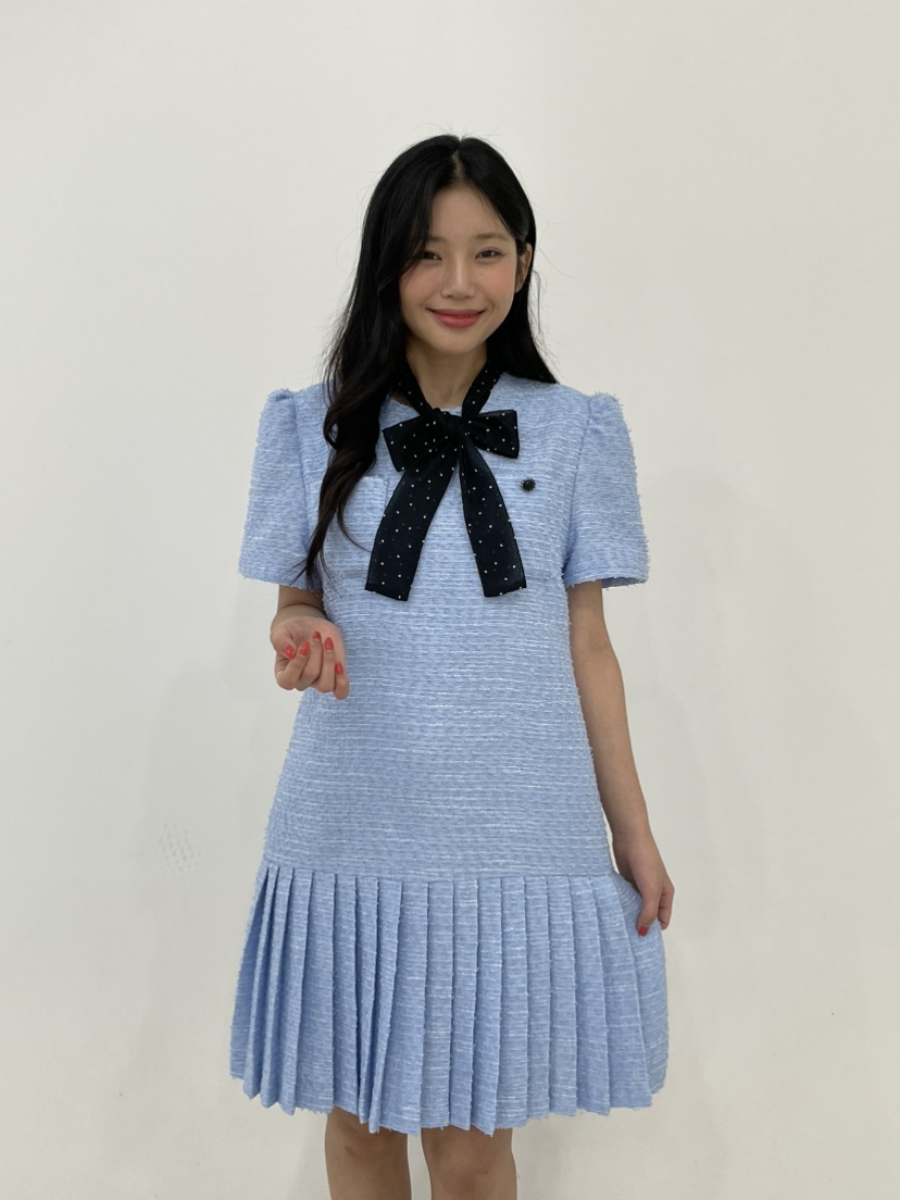 NAPKIN韓國直郵女裝新品休閑26春夏推薦職業時尚熱賣連衣裙NAPKIN連衣裙圖色1