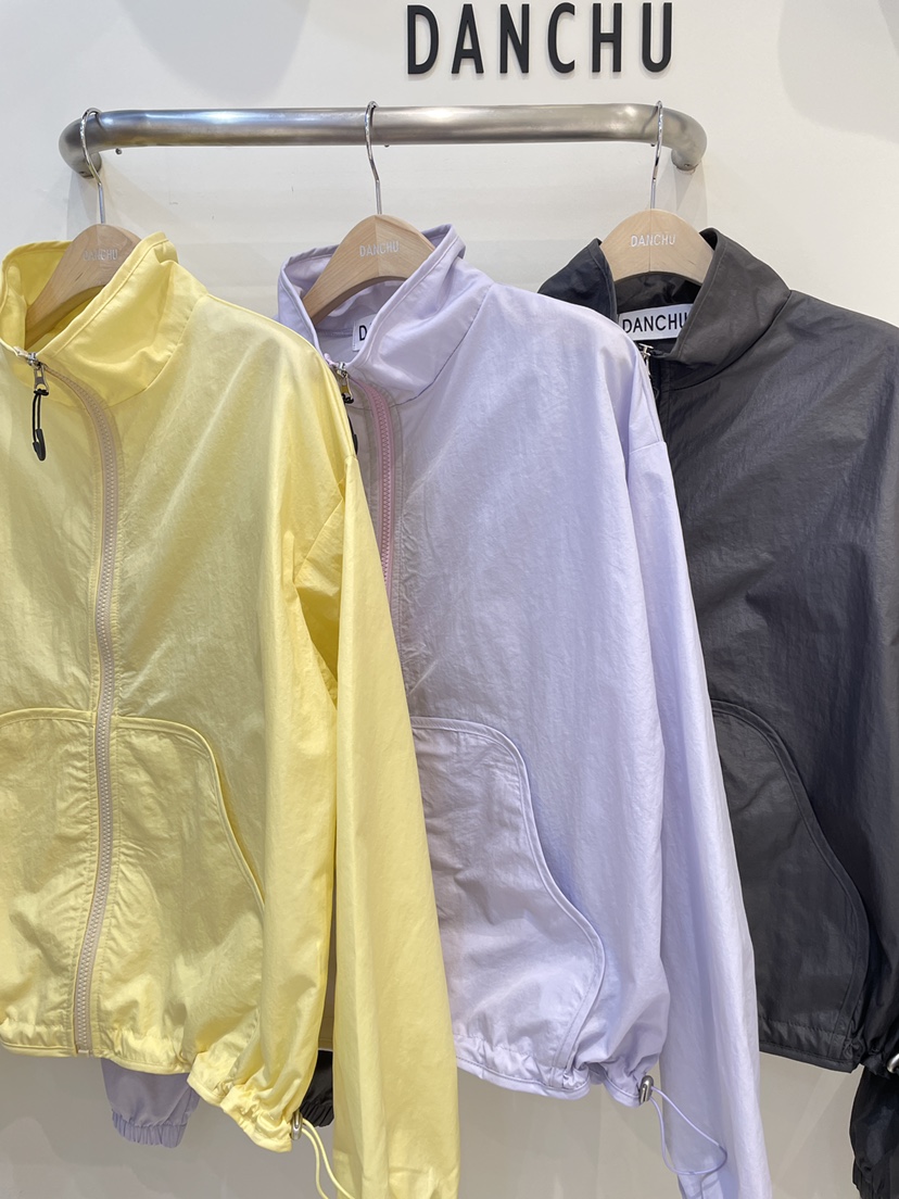 DANCHU韓國直郵實拍女士新款人氣休閑推薦職業26春夏夾克拉鏈DANCHU夾克