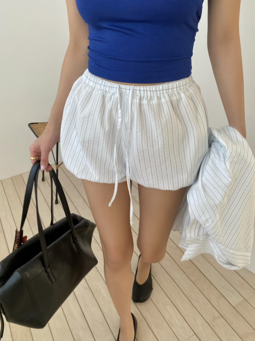 OUPPT韓國直郵實拍女裝新款推薦人氣熱賣休閑時尚26春夏短褲OUPPT短褲圖色2