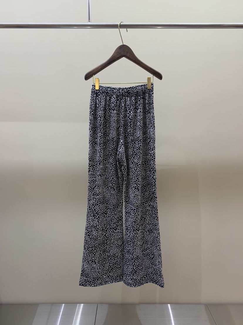 CAMEL-P韓國代購女裝新品人氣休閑褲豹紋Came_l 家休閑褲