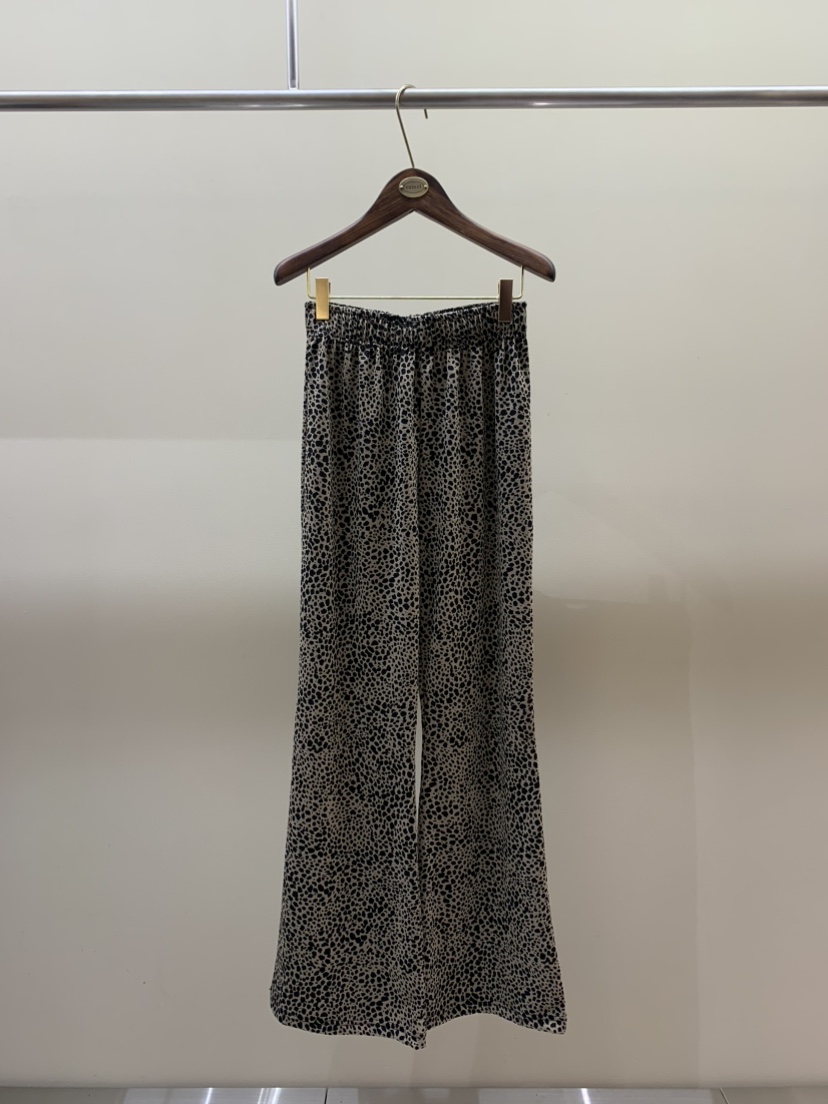 CAMEL-P韓國代購女裝新品人氣休閑褲豹紋Came_l 家休閑褲圖色2