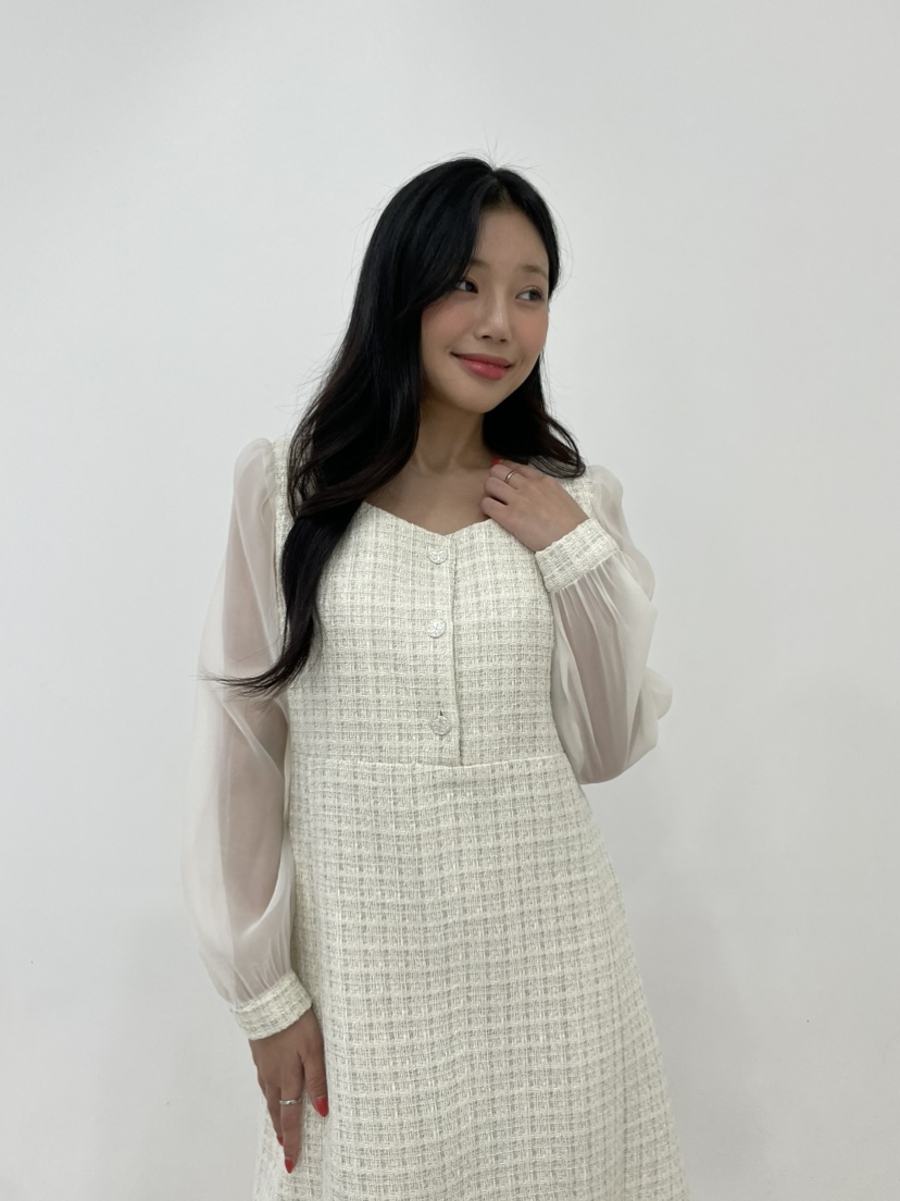 NAPKIN韓國直郵實拍女裝新品職業時尚26春夏人氣推薦連衣裙NAPKIN連衣裙