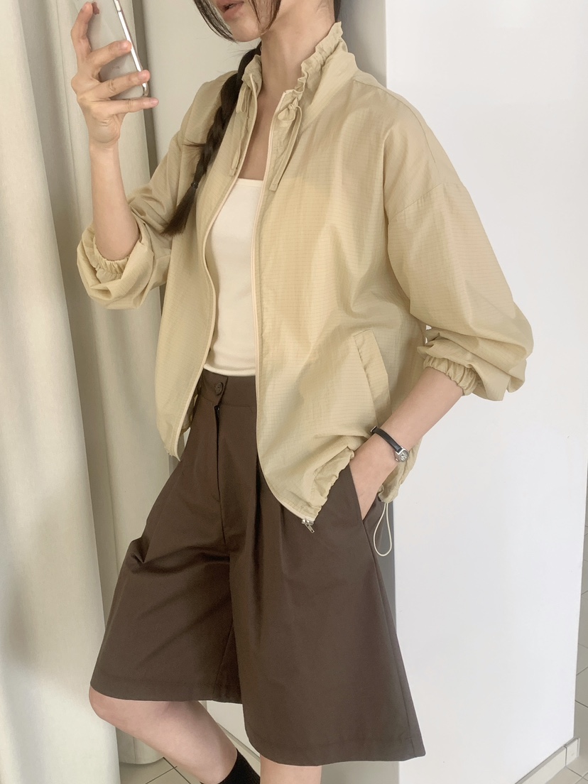 WOOD韓國直郵女裝新款職業人氣推薦26春夏休閑熱賣時尚夾克WOOD夾克