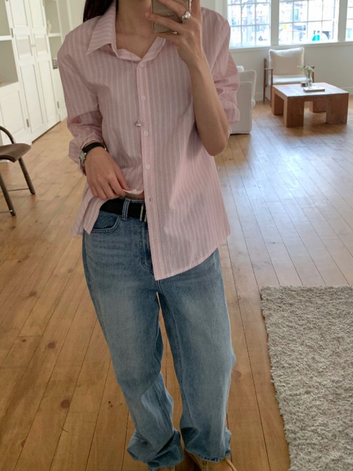 KOMOREBI韓國東大門直郵女士新款職業熱賣人氣襯衫蕾絲衫KOMOREBI襯衫/蕾絲衫