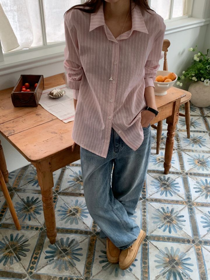 KOMOREBI韓國東大門直郵女士新款職業熱賣人氣襯衫蕾絲衫KOMOREBI襯衫/蕾絲衫