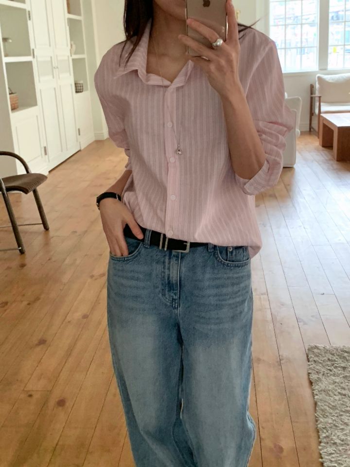 KOMOREBI韓國東大門直郵女士新款職業熱賣人氣襯衫蕾絲衫KOMOREBI襯衫/蕾絲衫