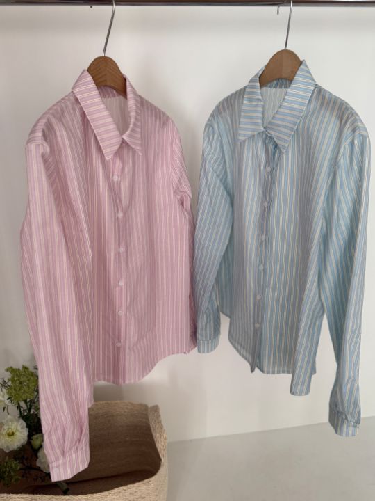 KOMOREBI韓國東大門直郵女士新款職業熱賣人氣襯衫蕾絲衫KOMOREBI襯衫/蕾絲衫圖色2左二色