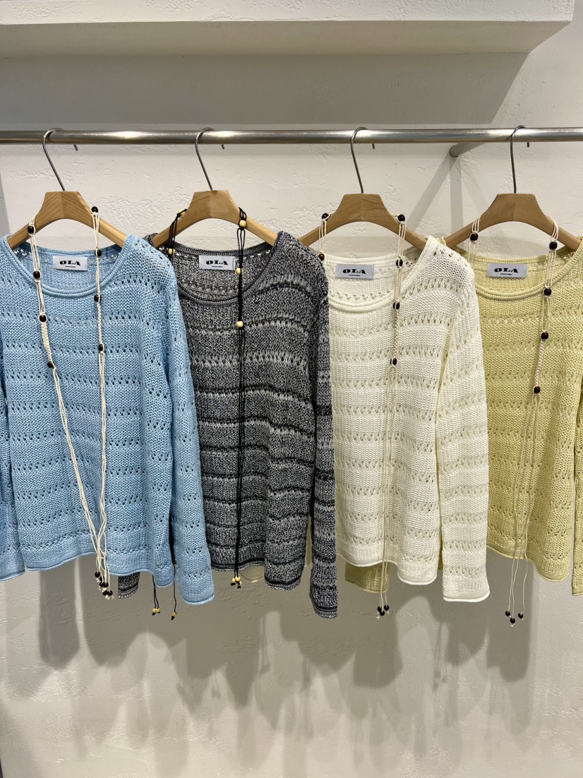 OLA韓國東大門直郵女士新品26春夏休閑時尚熱賣職業針織衫mellor/OLA針織衫