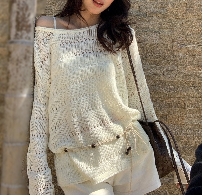 OLA韓國東大門直郵女士新品26春夏休閑時尚熱賣職業針織衫mellor/OLA針織衫