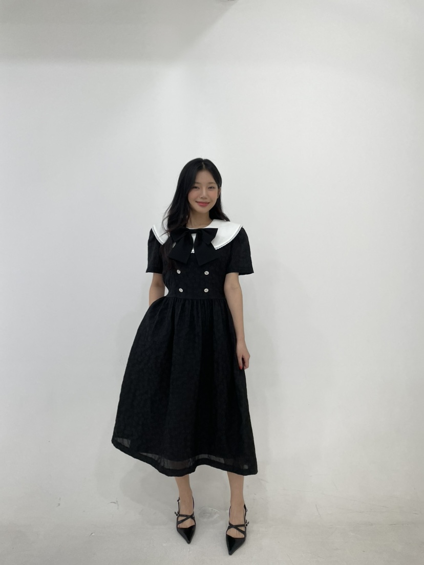 NAPKIN韓國東大門代購女裝新品職業時尚人氣26春夏連衣裙NAPKIN連衣裙圖色1