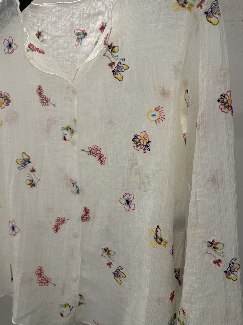 MURMUR韓國東大門代購女裝新款推薦職業休閑時尚襯衫蕾絲衫MURMUR襯衫/蕾絲衫