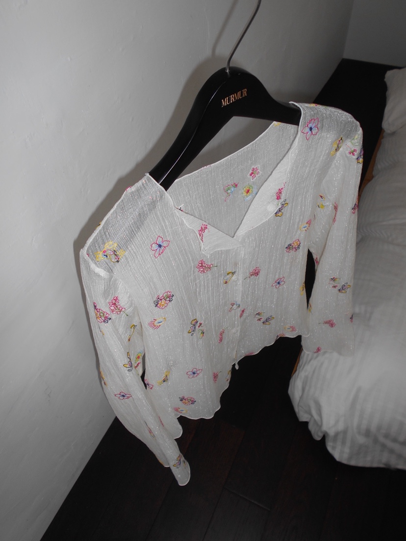 MURMUR韓國東大門代購女裝新款推薦職業休閑時尚襯衫蕾絲衫MURMUR襯衫/蕾絲衫