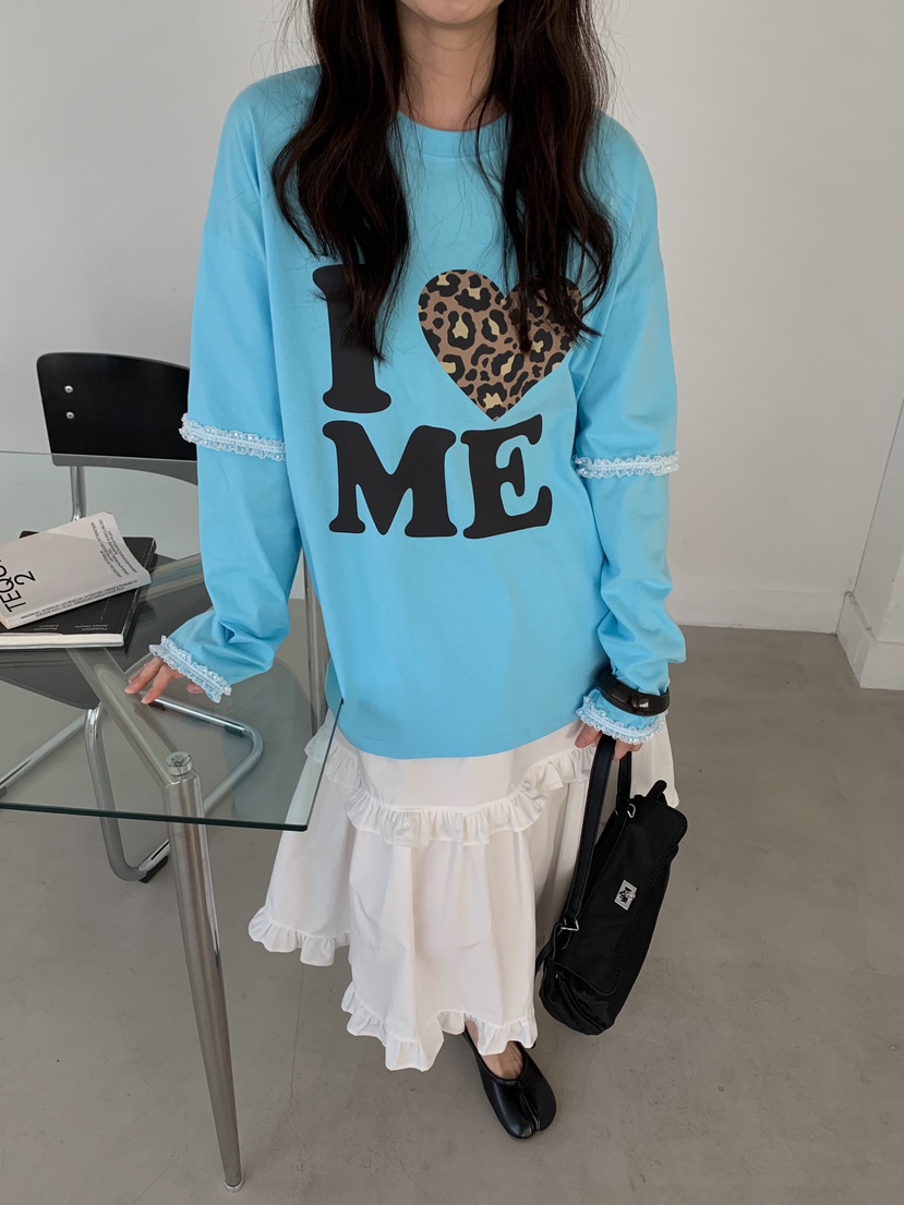 CAMEL-P韓國直郵女士新品休閑長袖T恤Came_l 家長袖T恤