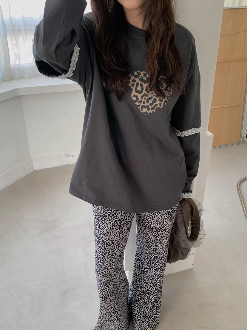 CAMEL-P韓國直郵女士新品休閑長袖T恤Came_l 家長袖T恤