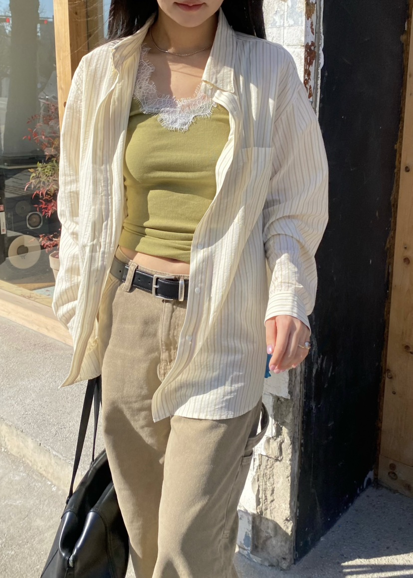 OUPPT韓國東大門代購女士新品26春夏休閑熱賣推薦吊帶背心OUPPT吊帶/背心