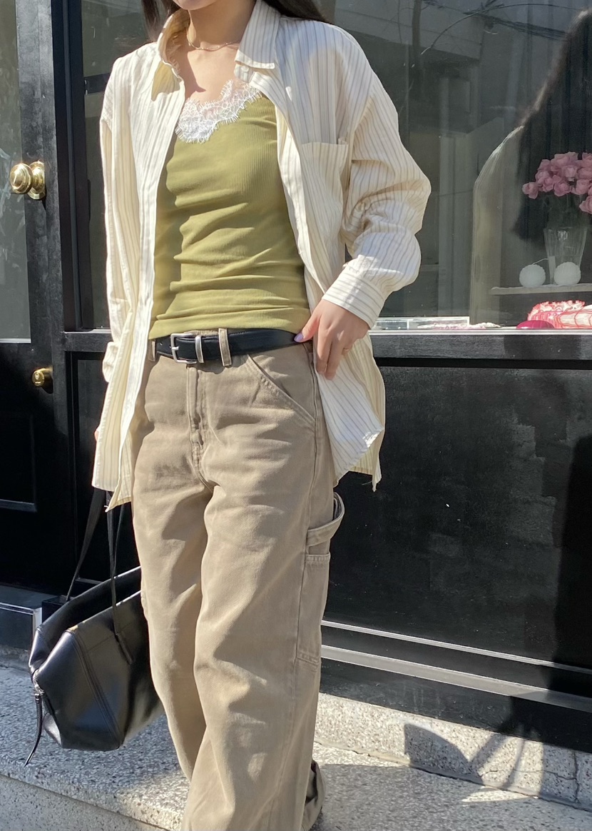 OUPPT韓國東大門代購女士新品26春夏休閑熱賣推薦吊帶背心OUPPT吊帶/背心