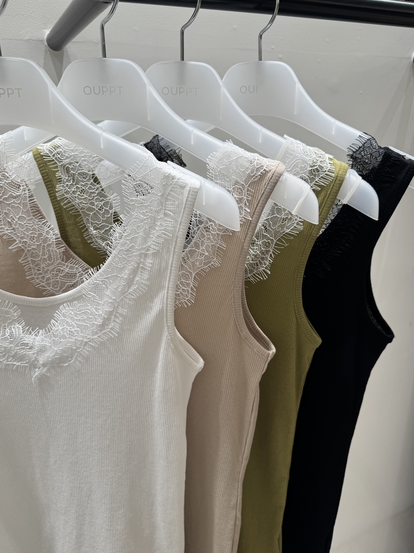 OUPPT韓國東大門代購女士新品26春夏休閑熱賣推薦吊帶背心OUPPT吊帶/背心