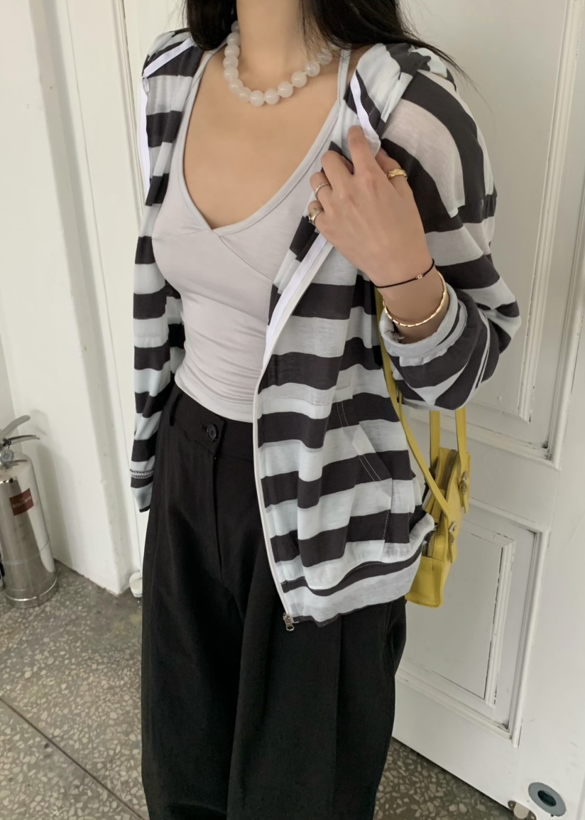 OUPPT韓國代購女裝新款推薦熱賣職業人氣26春夏夾克連帽衫OUPPT夾克