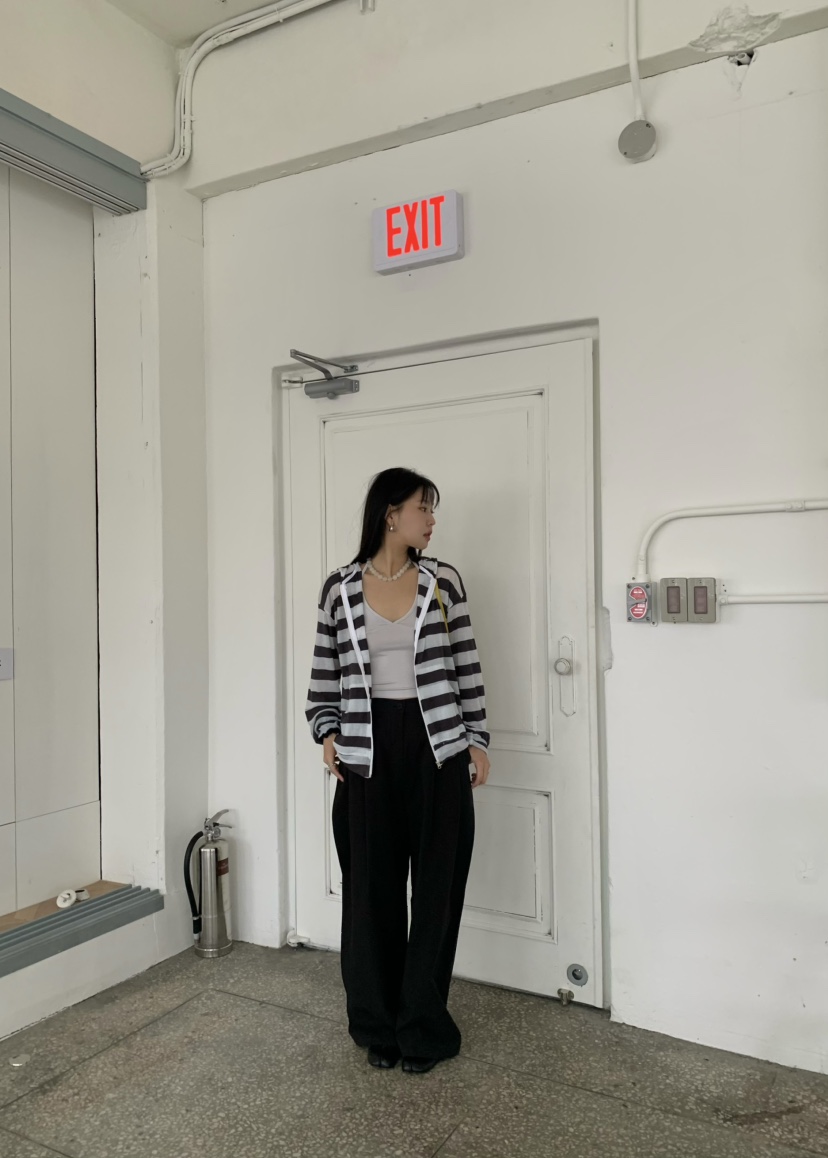 OUPPT韓國代購女裝新款推薦熱賣職業人氣26春夏夾克連帽衫OUPPT夾克