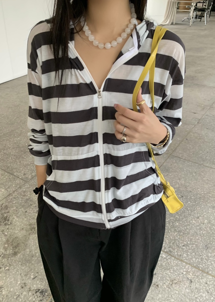 OUPPT韓國代購女裝新款推薦熱賣職業人氣26春夏夾克連帽衫OUPPT夾克圖色1