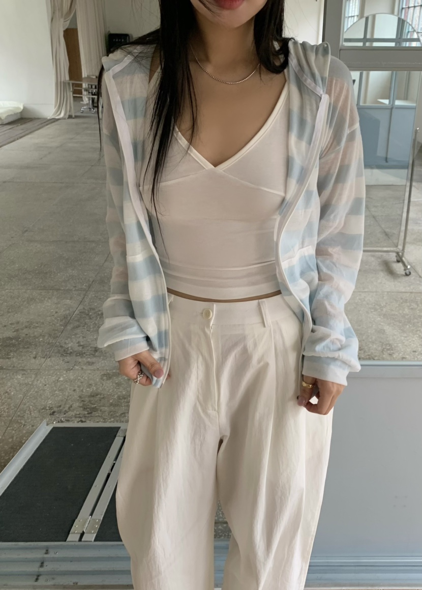 OUPPT韓國代購女裝新款推薦熱賣職業人氣26春夏夾克連帽衫OUPPT夾克圖色3