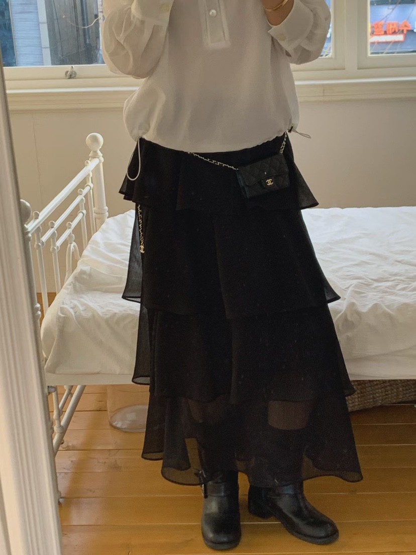 LA CREME韓國直郵女士新品熱賣26春夏人氣推薦襯衫蕾絲衫LA CREME襯衫/蕾絲衫