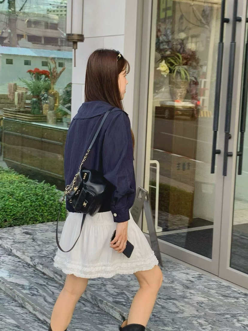 LA CREME韓國直郵女士新品熱賣26春夏人氣推薦襯衫蕾絲衫LA CREME襯衫/蕾絲衫