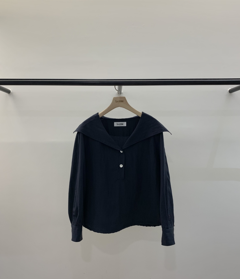 LA CREME韓國直郵女士新品熱賣26春夏人氣推薦襯衫蕾絲衫LA CREME襯衫/蕾絲衫圖色3