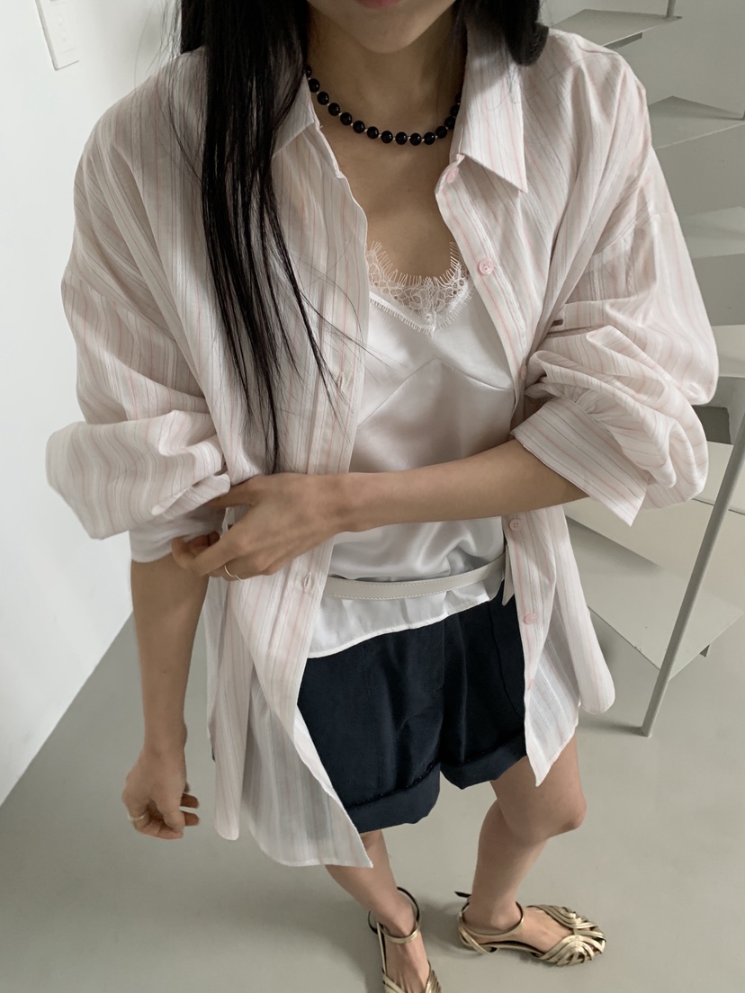 MURMUR韓國東大門代購女裝新品推薦熱賣職業休閑襯衫蕾絲衫MURMUR襯衫/蕾絲衫