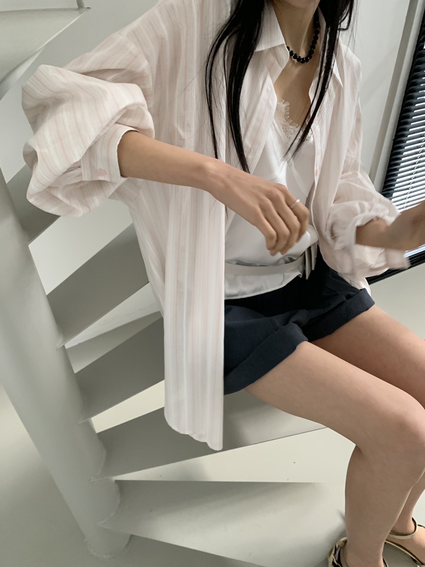 MURMUR韓國東大門代購女裝新品推薦熱賣職業休閑襯衫蕾絲衫MURMUR襯衫/蕾絲衫