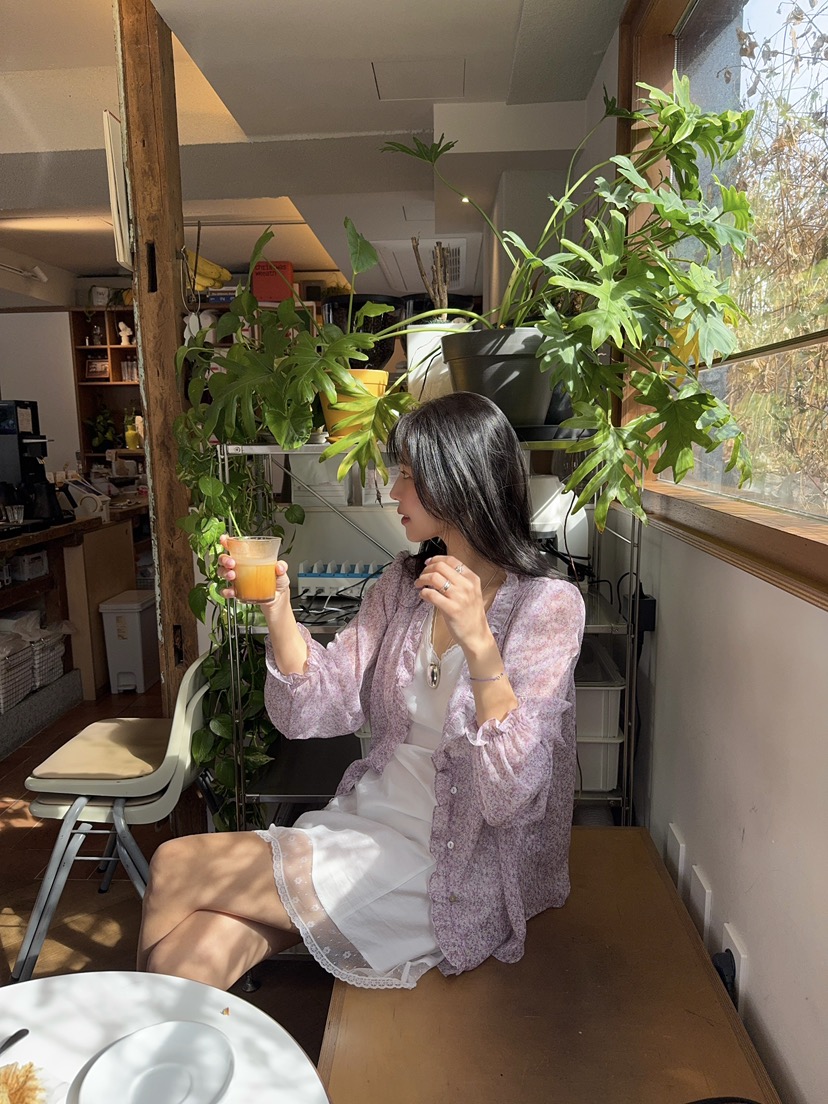 OUPPT韓國直郵女裝新款推薦人氣休閑26春夏時尚襯衫蕾絲衫OUPPT襯衫/蕾絲衫