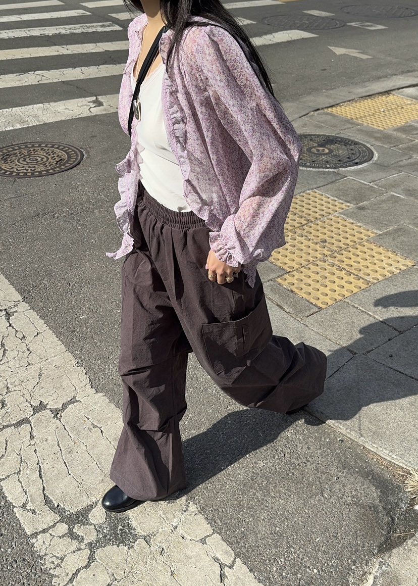 OUPPT韓國直郵女裝新款推薦人氣休閑26春夏時尚襯衫蕾絲衫OUPPT襯衫/蕾絲衫