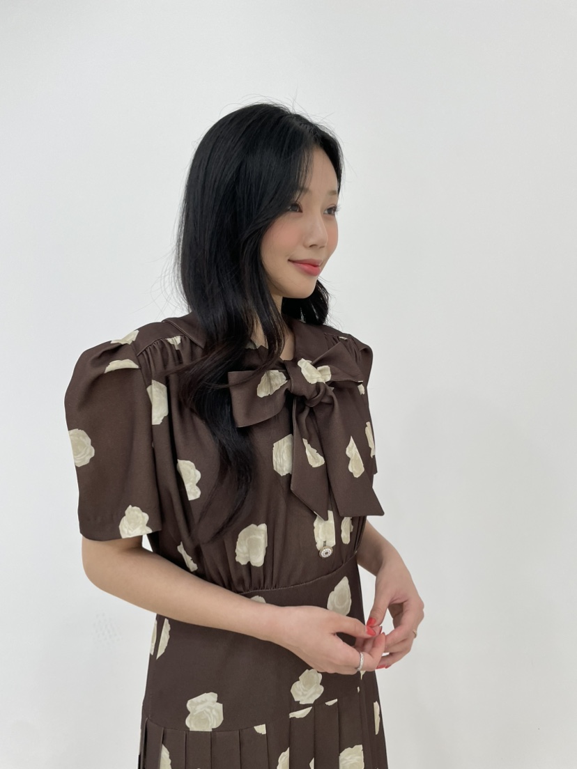 NAPKIN韓國東大門代購女士新品推薦職業26春夏時尚連衣裙NAPKIN連衣裙