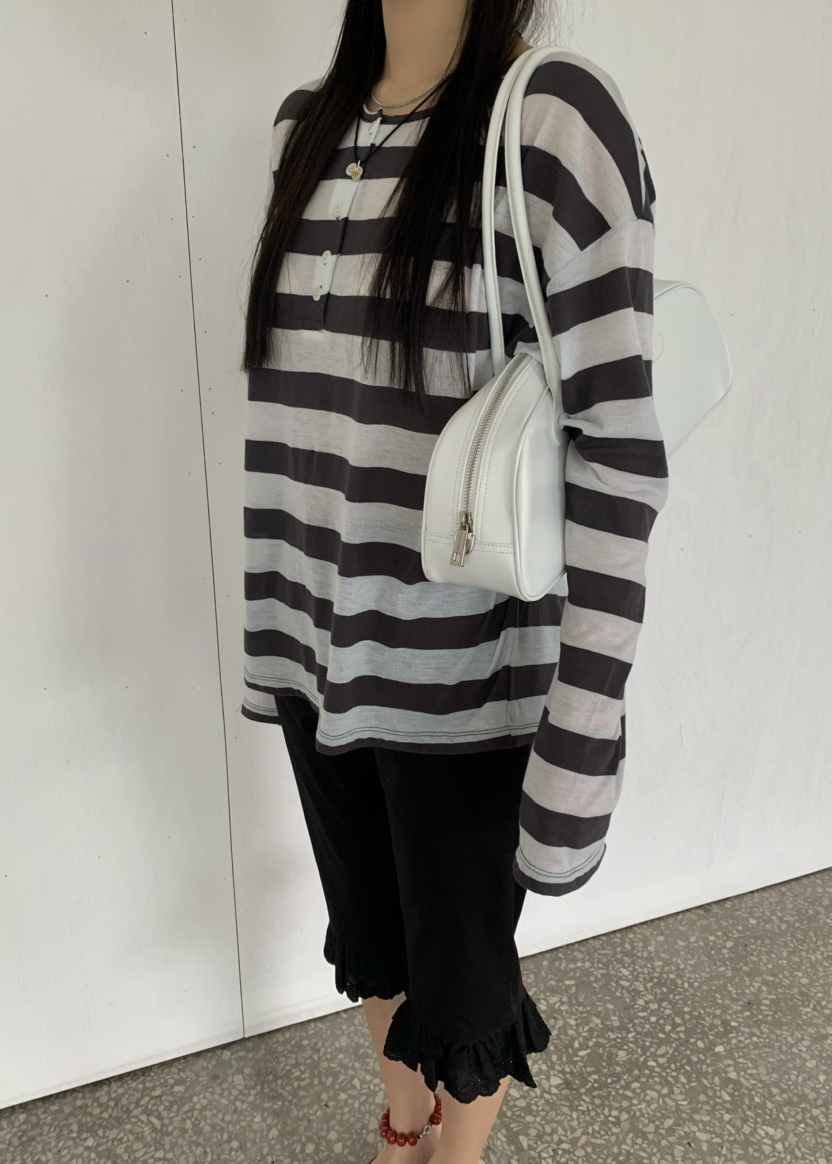 OUPPT韓國東大門代購女裝新款人氣26春夏職業時尚長袖T恤OUPPT長袖T恤