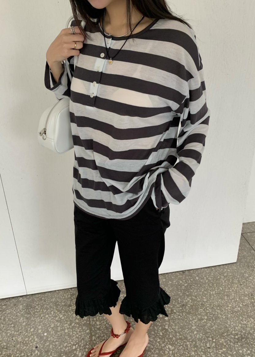 OUPPT韓國東大門代購女裝新款人氣26春夏職業時尚長袖T恤OUPPT長袖T恤