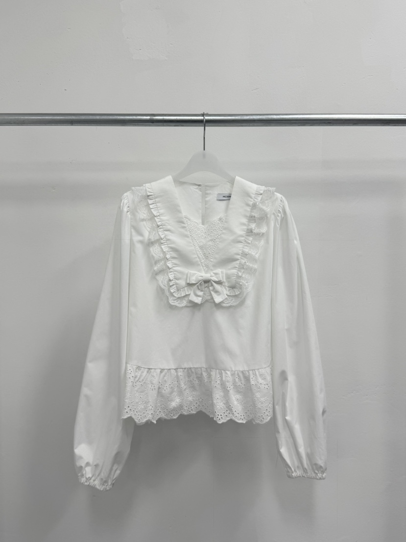 MOSMOS韓國東大門直郵女士新品職業26春夏熱賣襯衫蕾絲衫MOSMOS襯衫/蕾絲衫圖色1