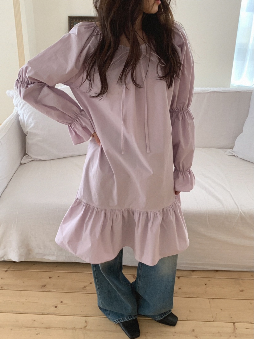 MOSMOS韓國直郵實拍女士新款熱賣休閑推薦26春夏時尚連衣裙MOSMOS連衣裙