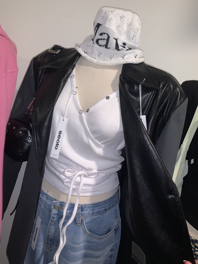 SEOLO韓國東大門直郵女士新款推薦熱賣人氣職業26春夏夾克皮革Seolo seoul夾克