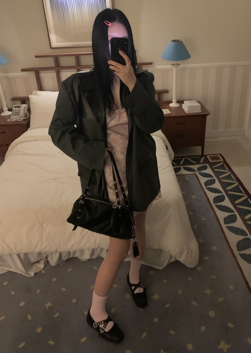 SEOLO韓國東大門直郵女士新款推薦熱賣人氣職業26春夏夾克皮革Seolo seoul夾克