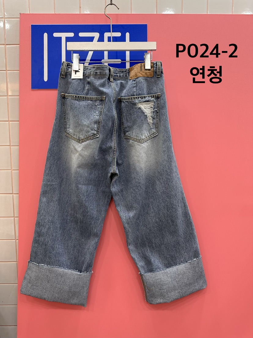 ITZEL韓國代購女裝新款時尚推薦職業人氣休閑26春夏牛仔褲ITZEL牛仔褲