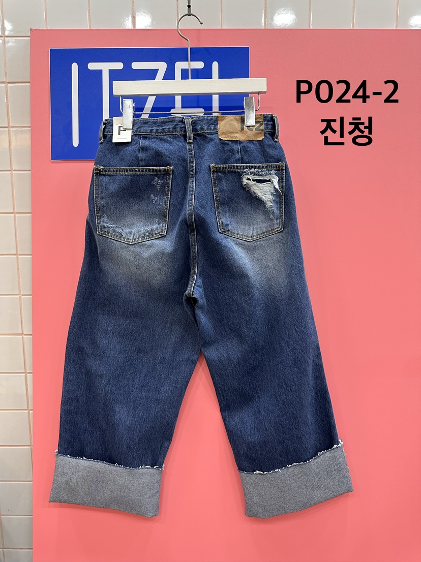 ITZEL韓國代購女裝新款時尚推薦職業人氣休閑26春夏牛仔褲ITZEL牛仔褲