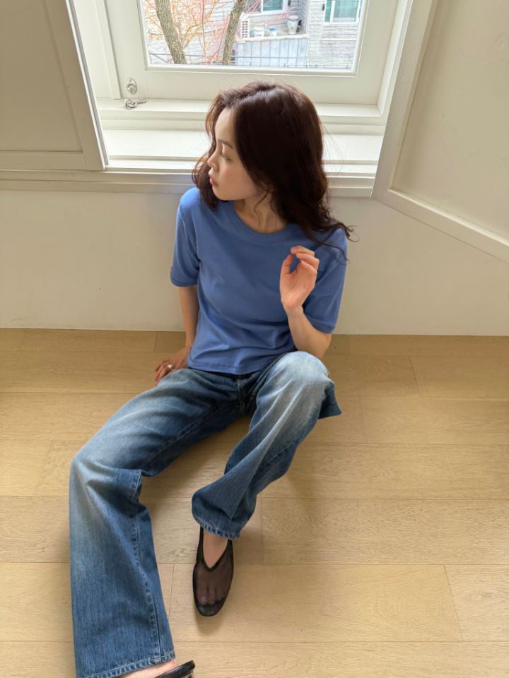 MARE韓國直郵實拍女裝新款26春夏人氣時尚熱賣休閑牛仔褲MARE牛仔褲