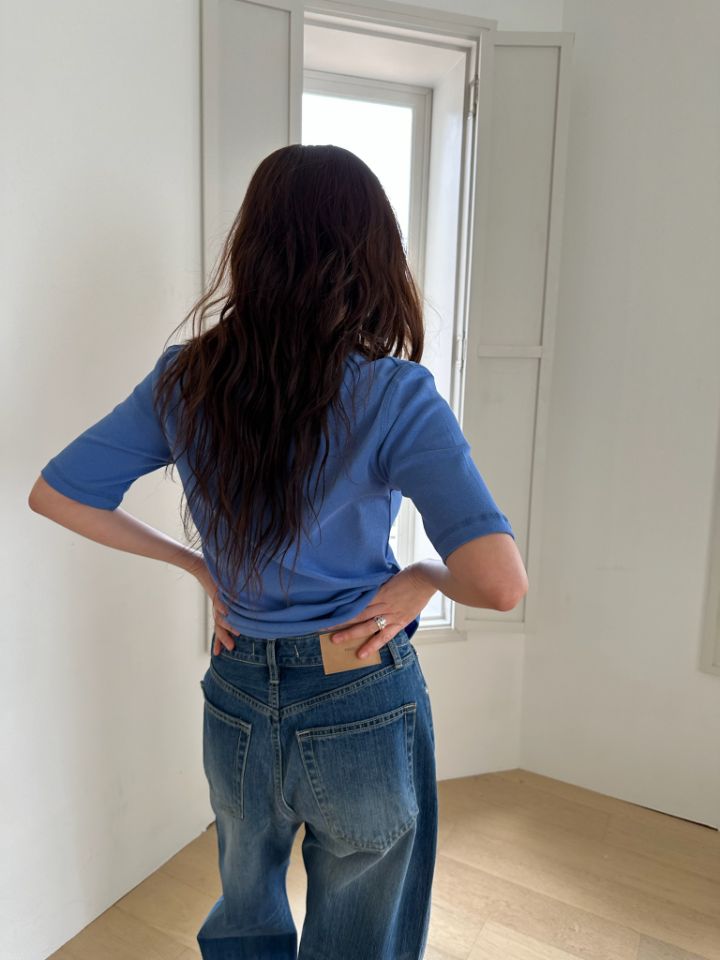 MARE韓國直郵實拍女裝新款26春夏人氣時尚熱賣休閑牛仔褲MARE牛仔褲